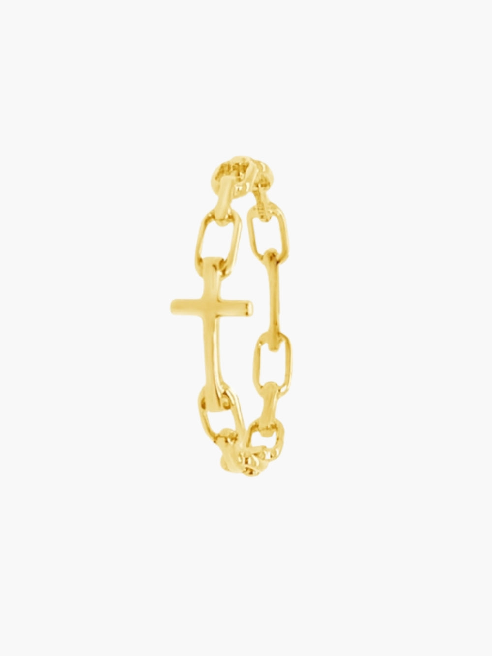 Chain Breaker Cross Ring | Rizen Jewelry