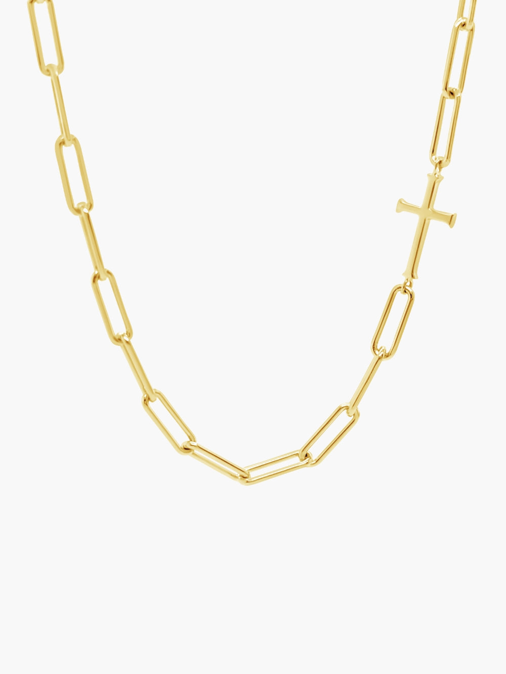 Chain Breaker Cross Necklace | Rizen Jewelry