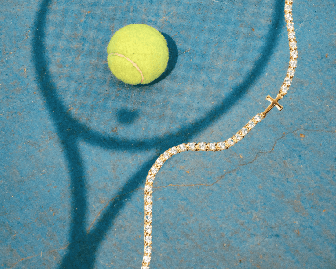 Our Cross Tennis Necklace and Bracelet: A Story of Love, Beauty, and Faith