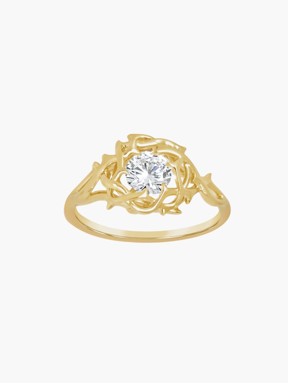 Crown of Thorns Statement Ring