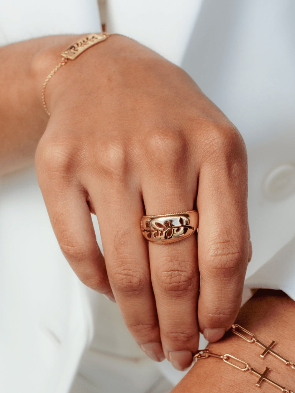 Olive Branch Ring