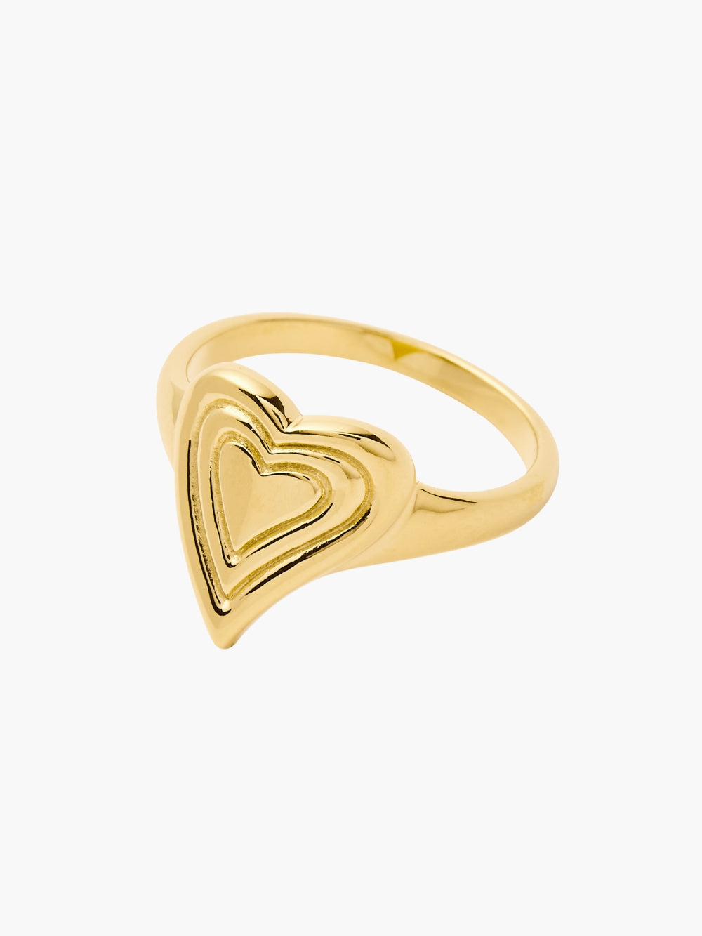 Emanate Love Signet Heart  Ring