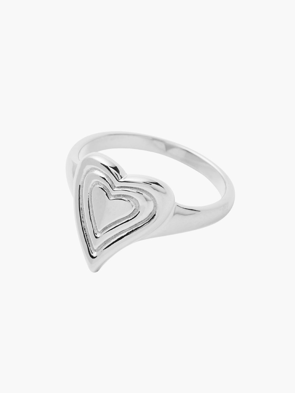Emanate Love Signet Heart Ring