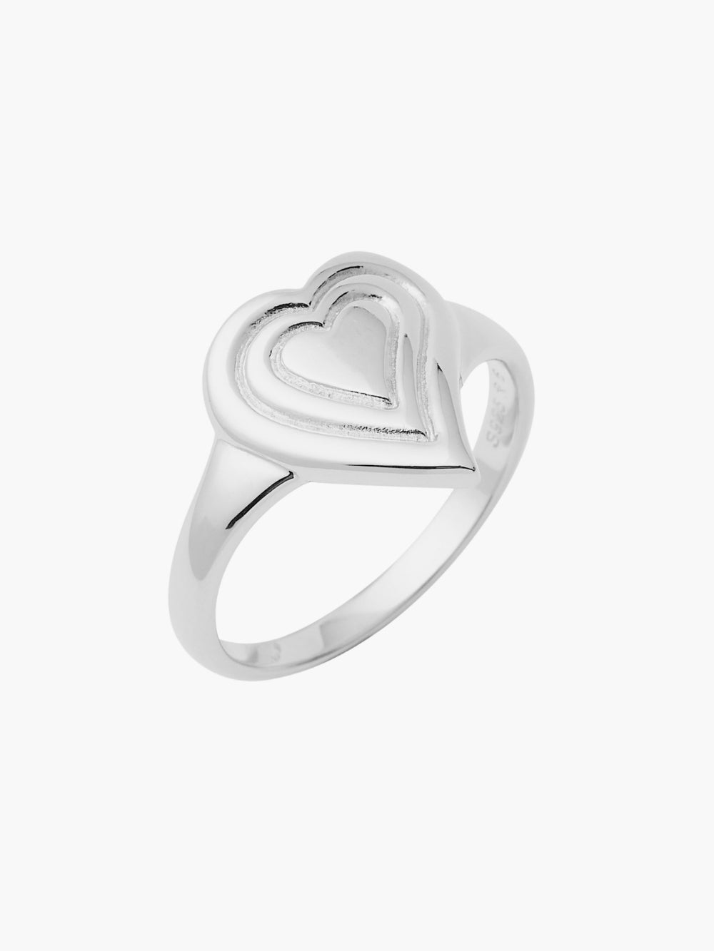 Emanate Love Signet Heart Ring