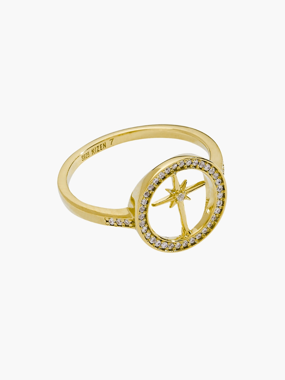 Adoring Star Compass Ring