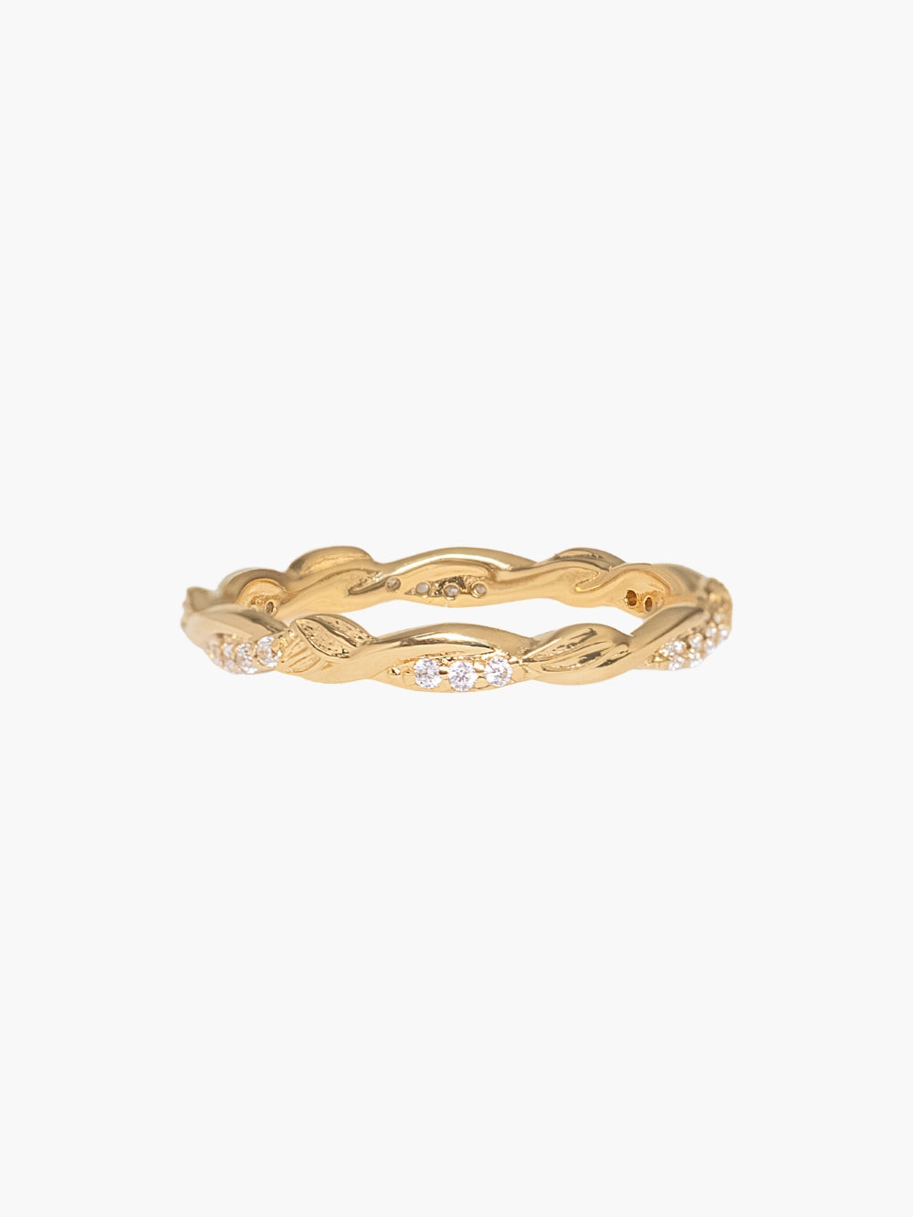 Sacred Vine Band Ring