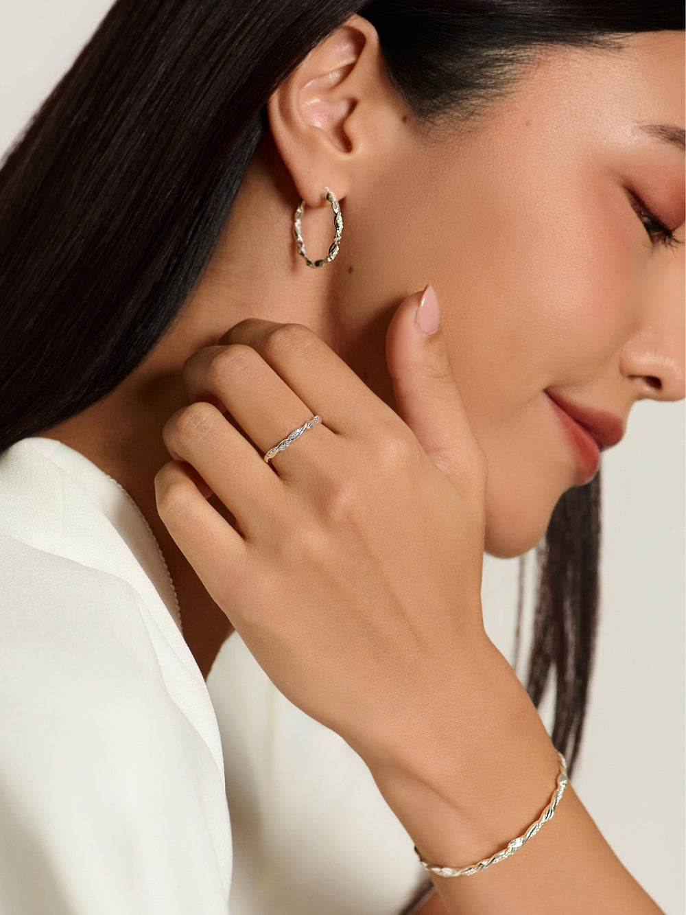 Sacred Vine Band Ring