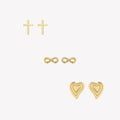 Faith Hope Love Earring Set