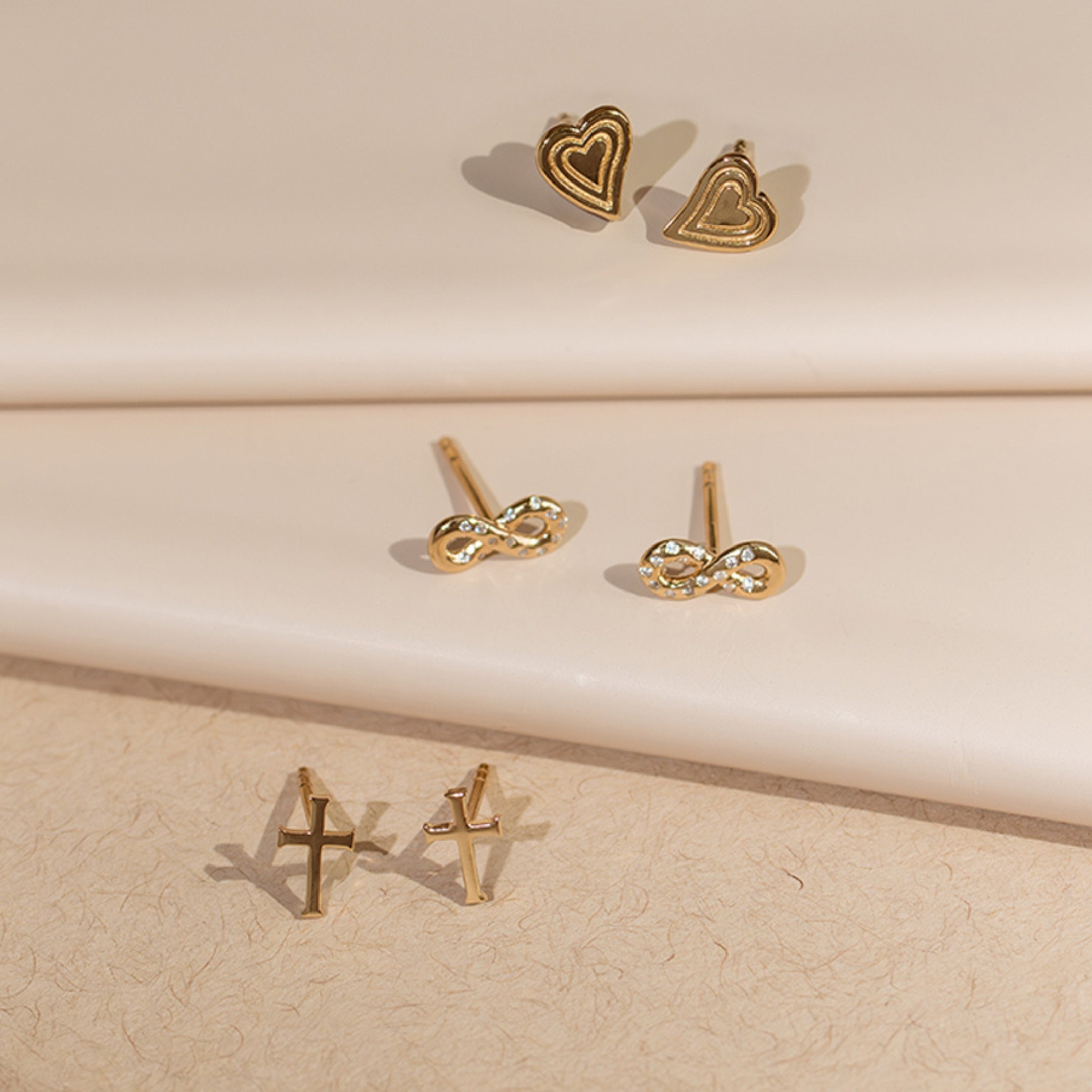 Faith Hope Love Earring Set