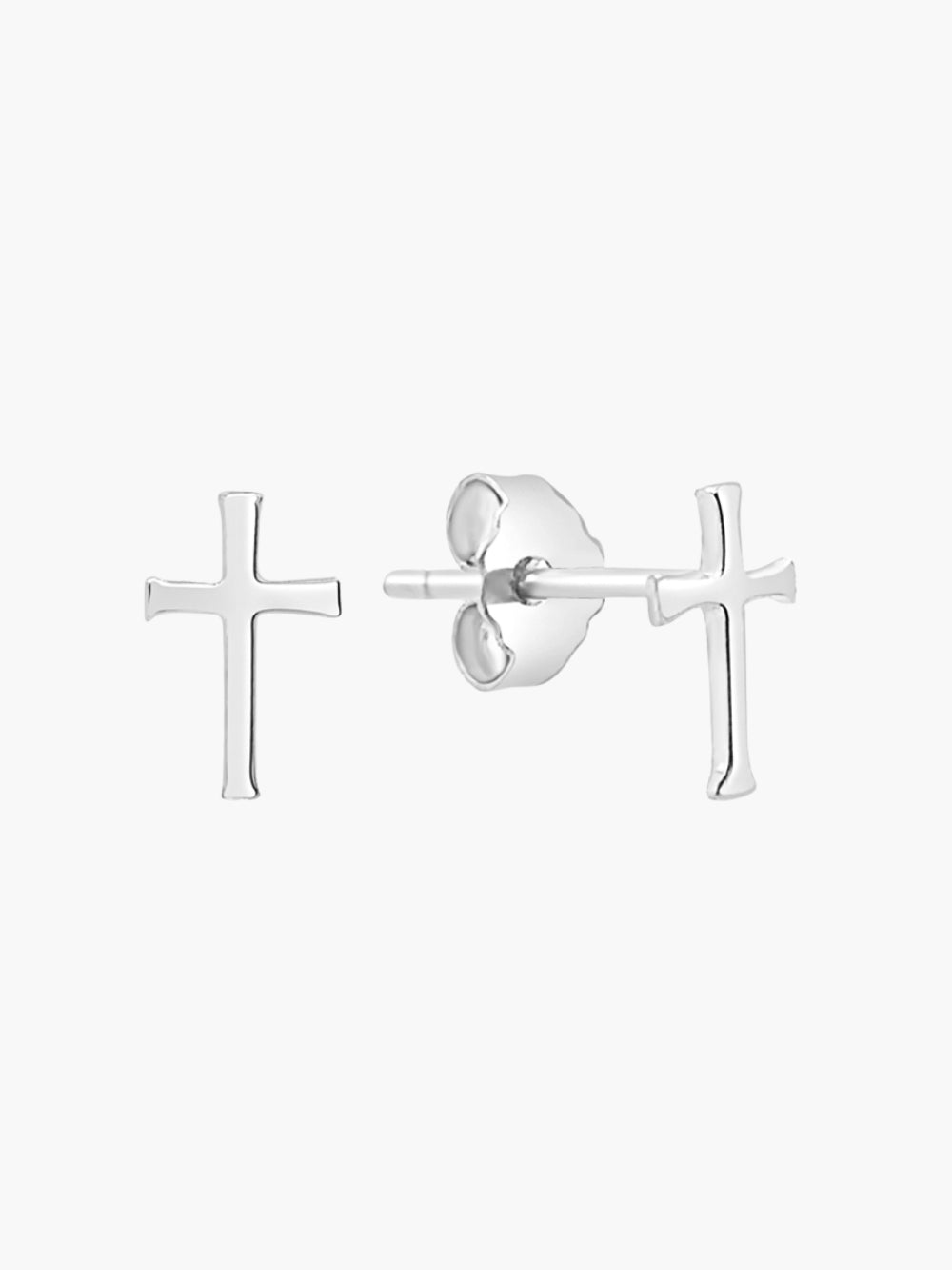 Cross Mini Stud Earring