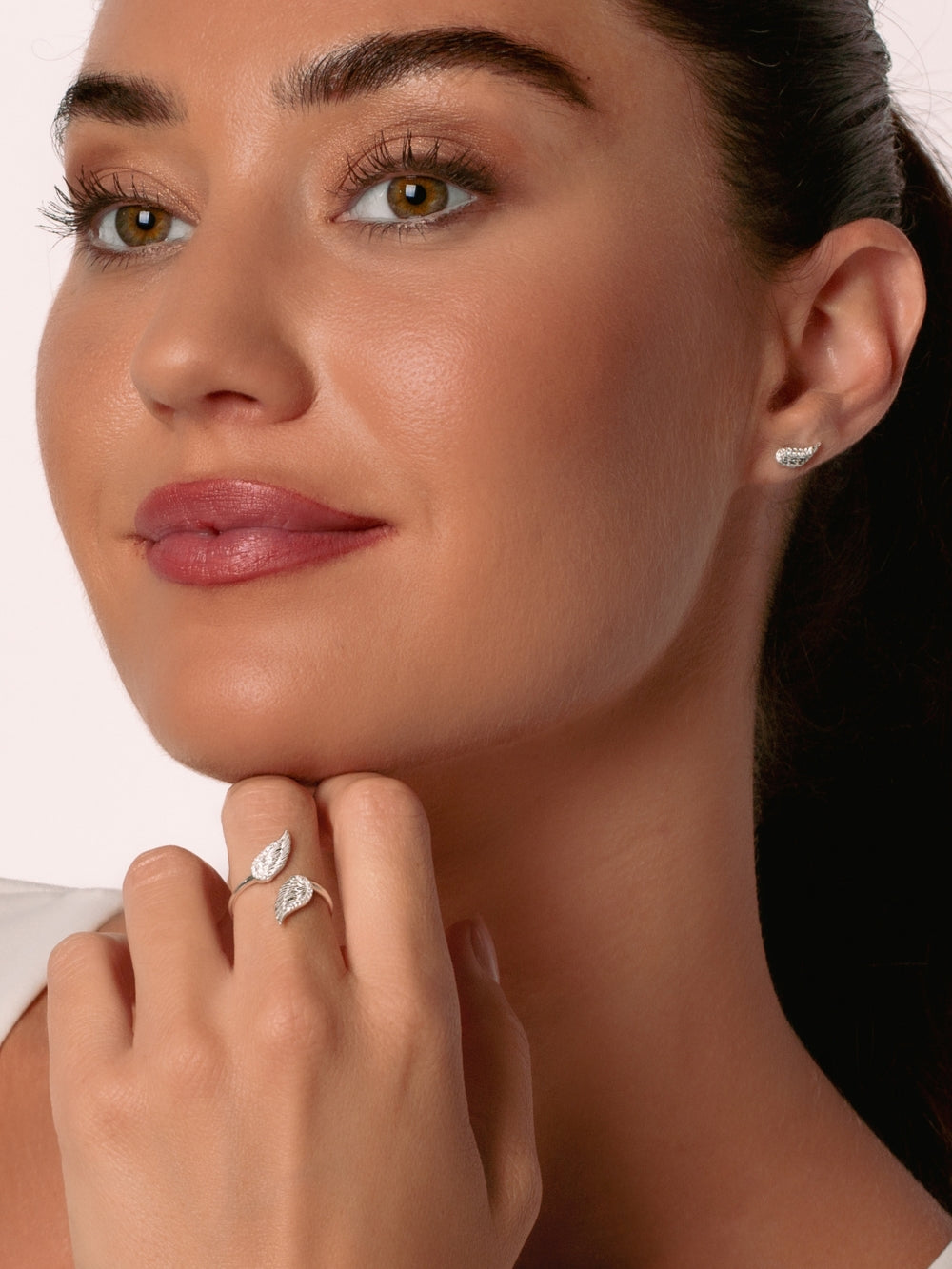 Divine Wings Sparkle Earrings