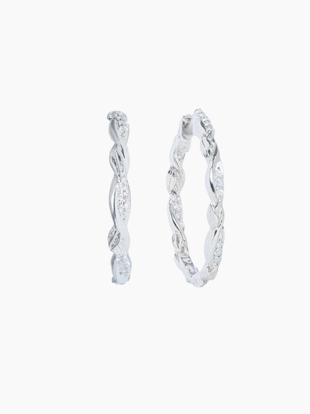 Sacred Vine Hoop Earring