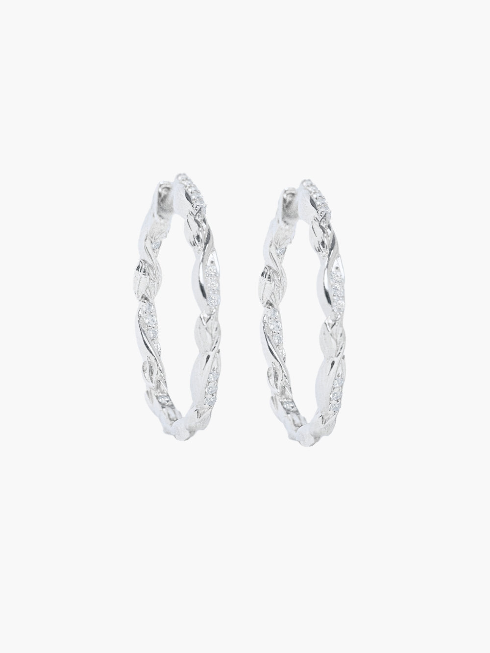 Sacred Vine Hoop Earring