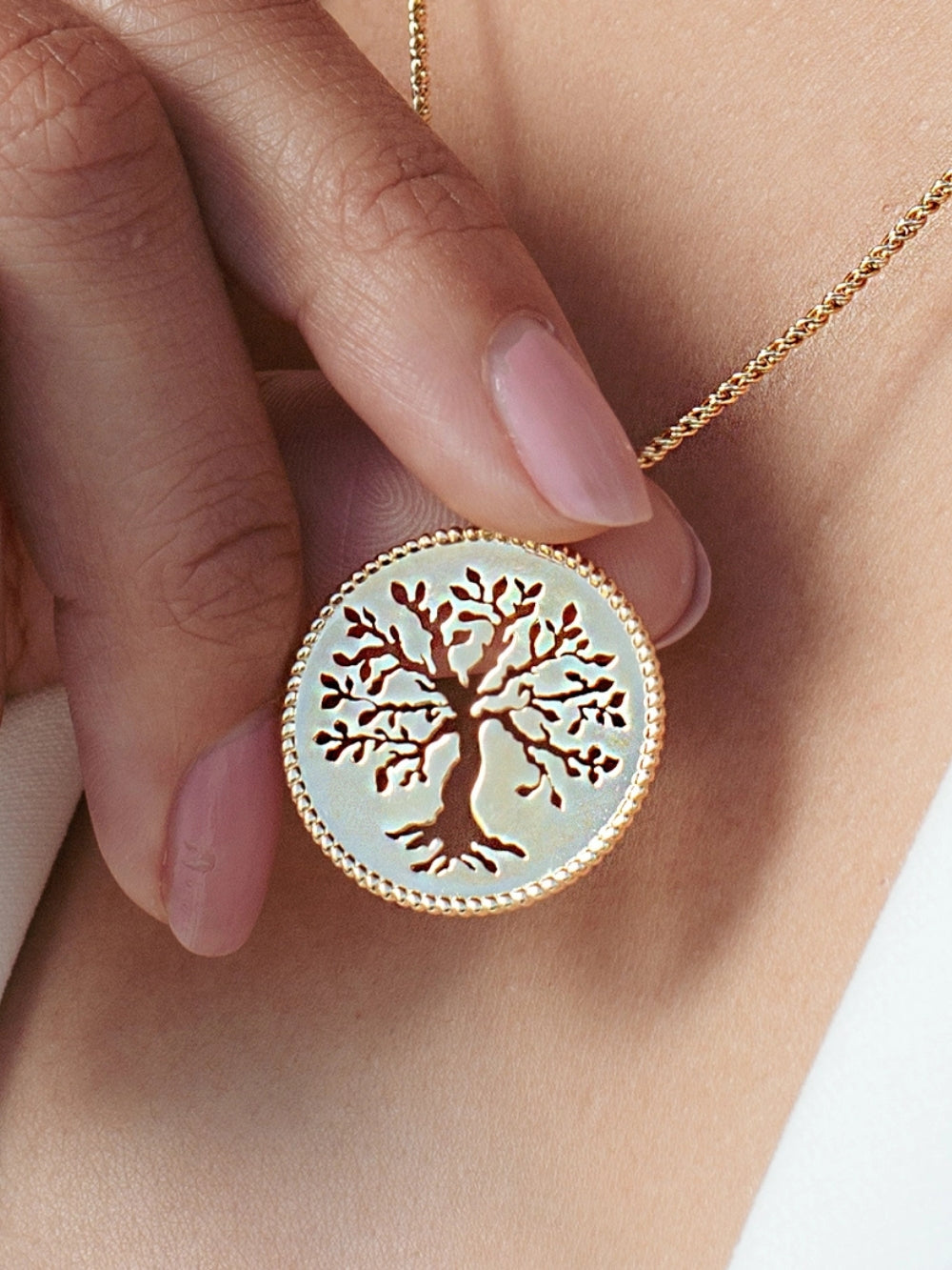 Olive Tree Necklace | Rizen Jewelry