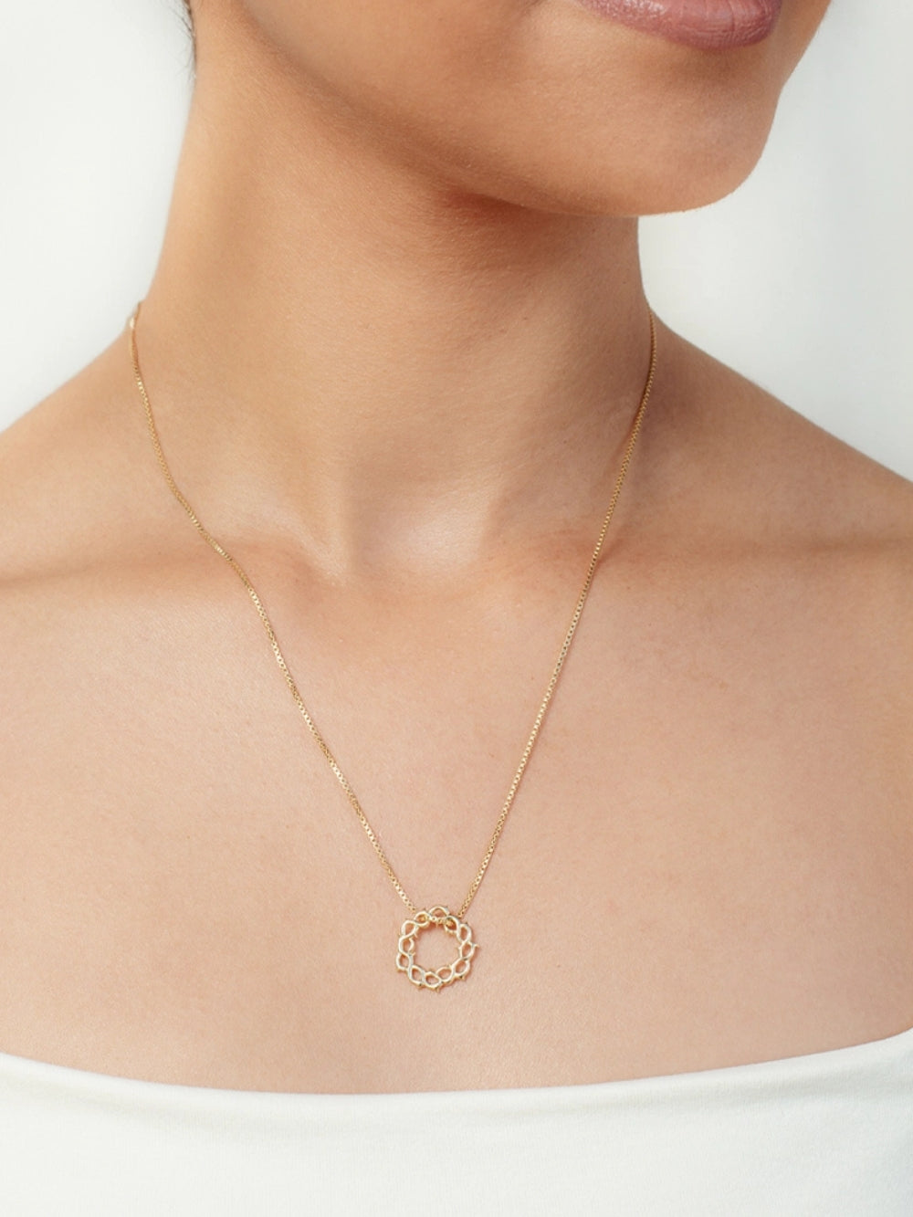 Crown of Thorns Necklace | Rizen Jewelry