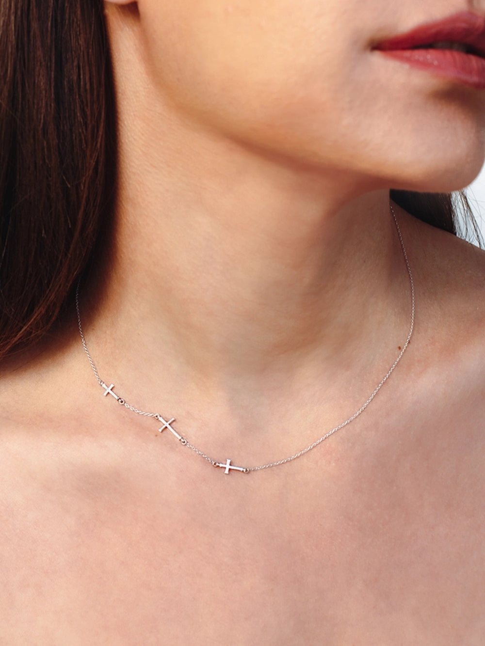 00s CIVARIZE Cross Chain Necklace 多重 三連 3Layer Cross Chain – fainz® Shop