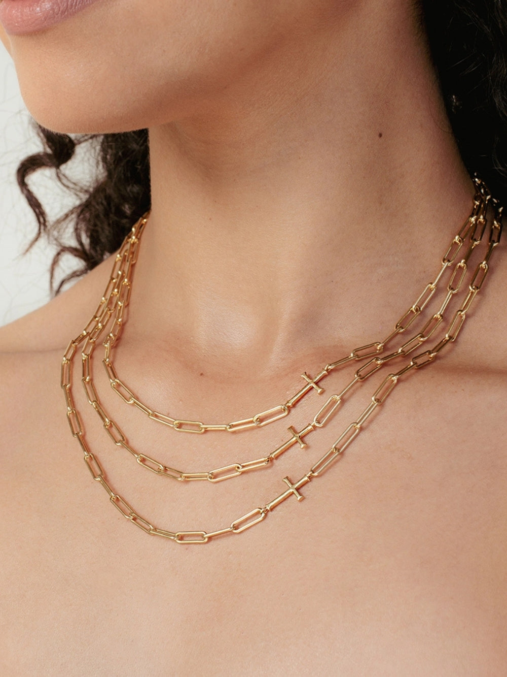 Chain Breaker Cross Necklace | Rizen Jewelry
