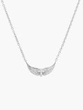 Divine Wings Mini Cross Necklace
