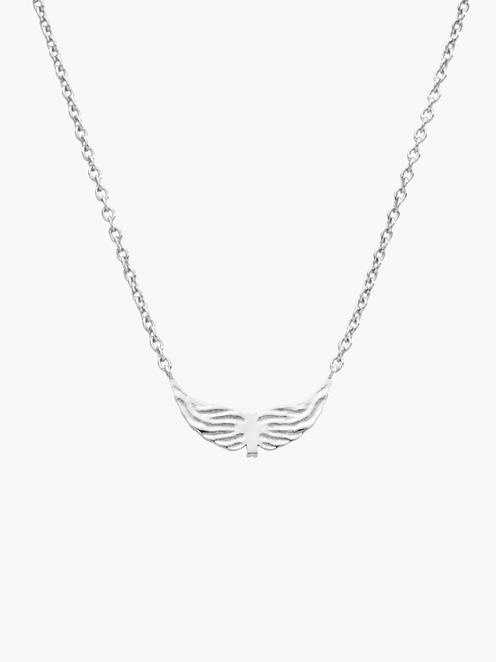 Divine Wings Mini Cross Necklace