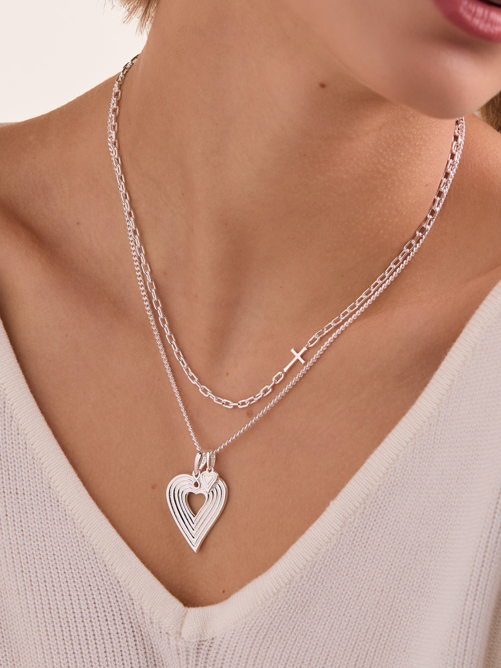 Emanate Love Heart Pendant Necklace
