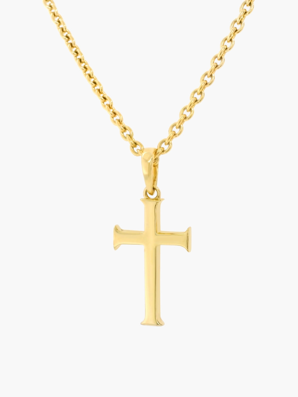 Large Cross Pendant Necklace