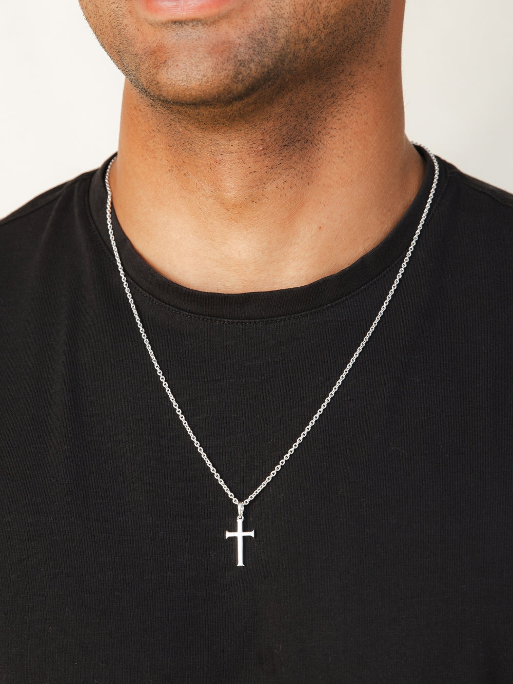 Large Cross Pendant Necklace