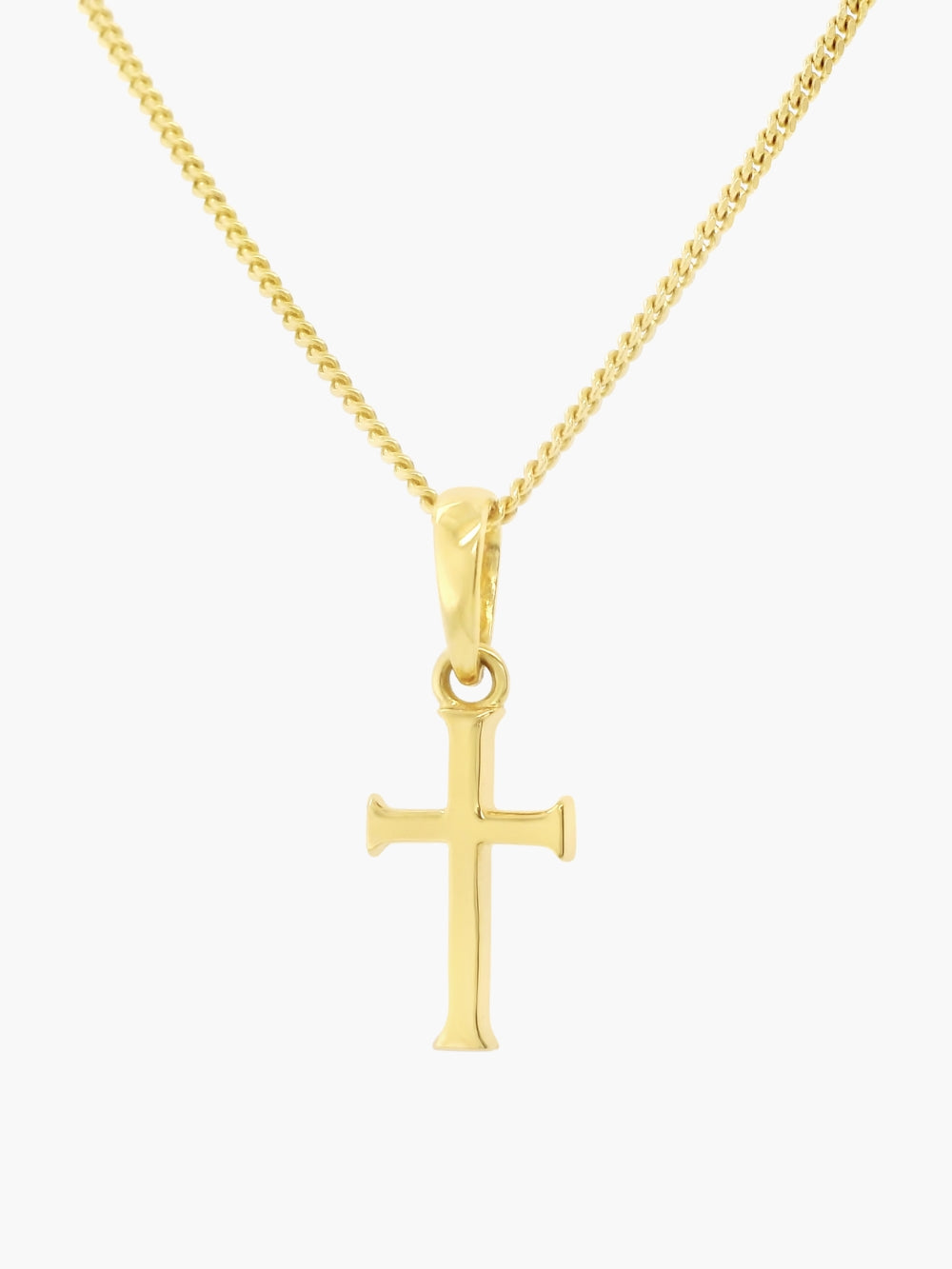 Small Cross Pendant Necklace