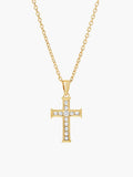 Luminous Cross Pendant Necklace