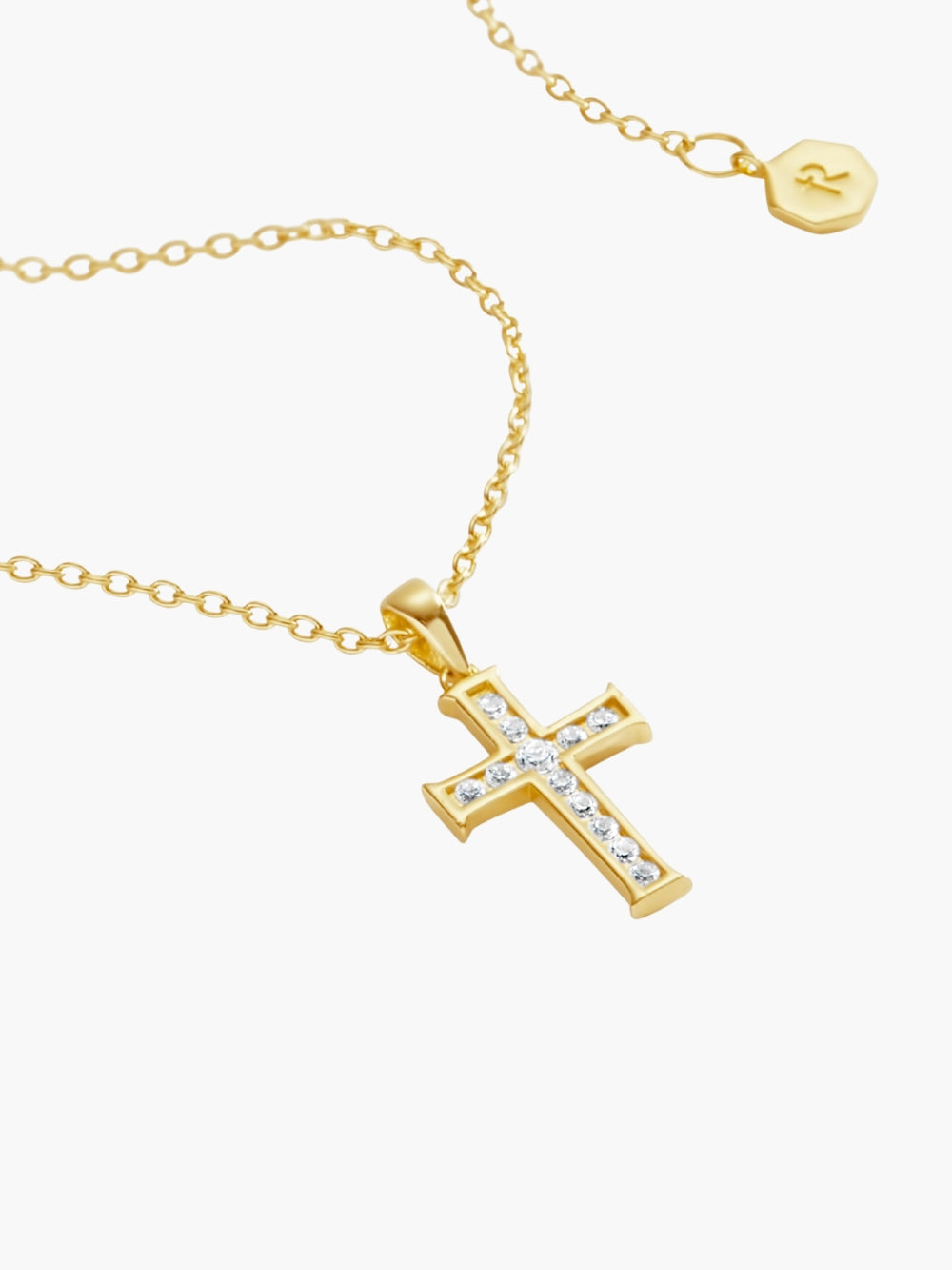 Luminous Cross Pendant Necklace