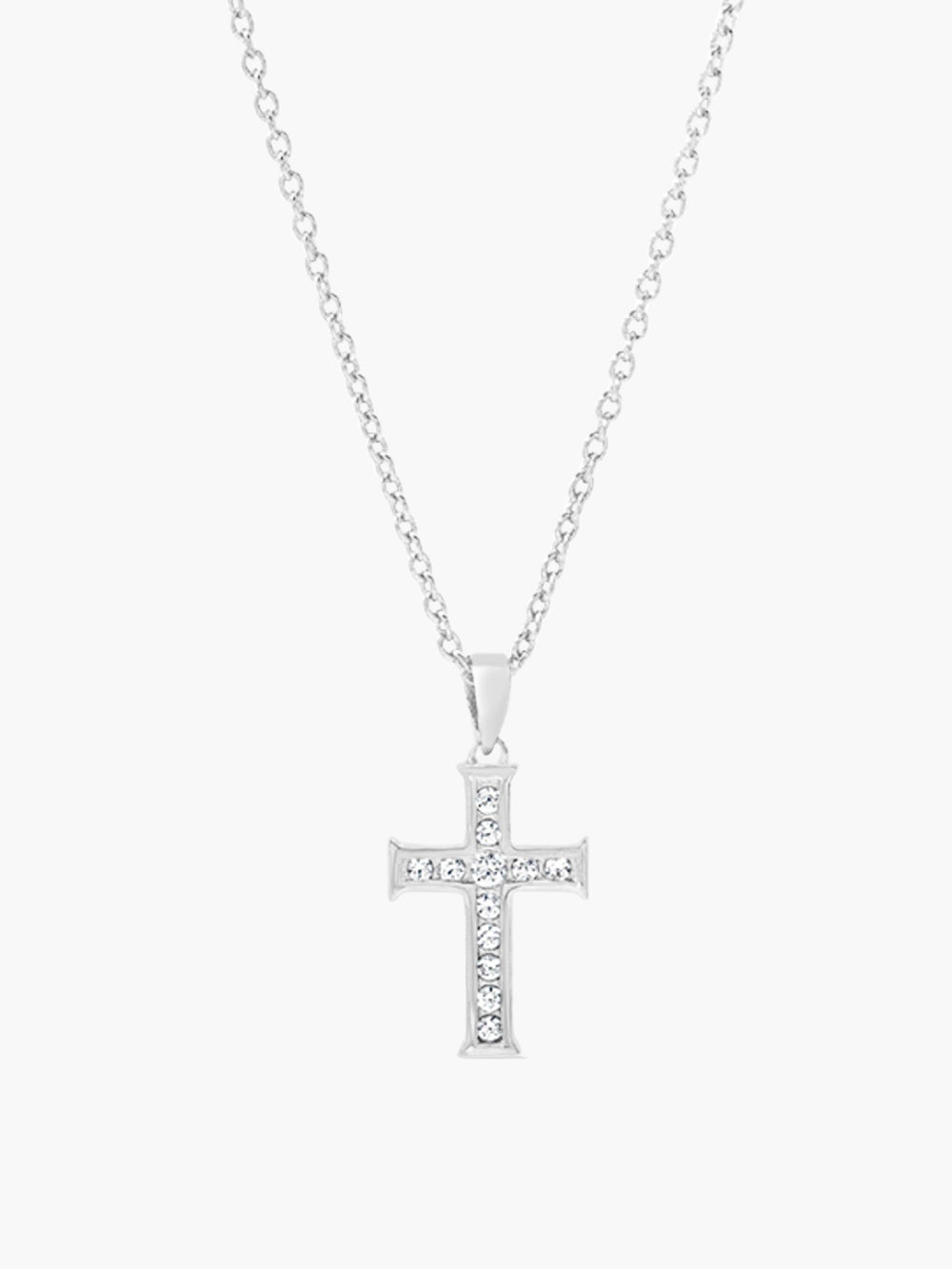 Luminous Cross Pendant Necklace | Rizen Jewelry