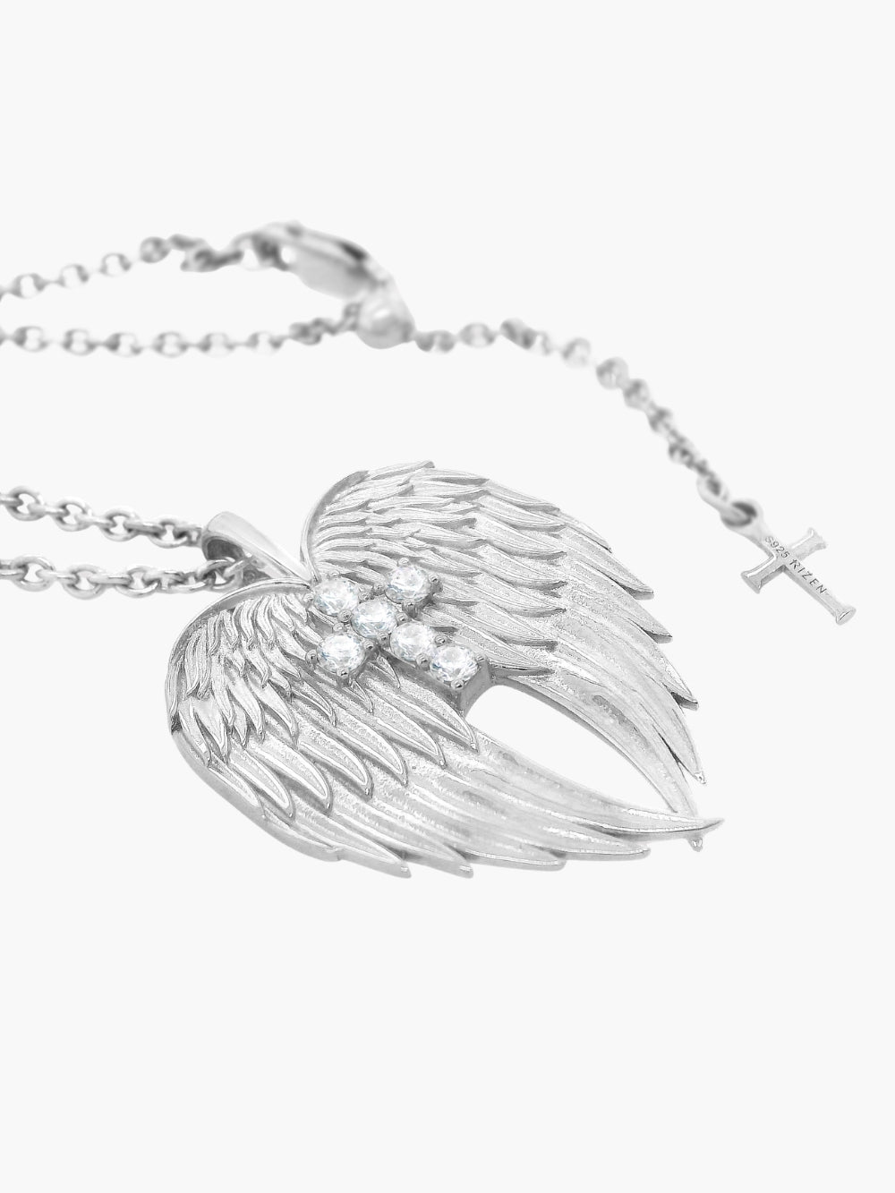 Divine Wings Cross Necklace | Rizen Jewelry