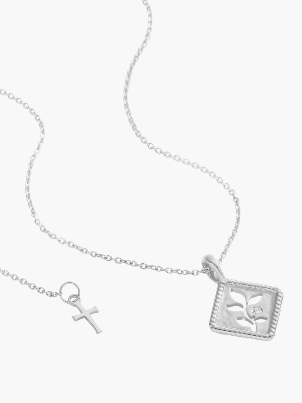 Olive Leaf Pendant Necklace