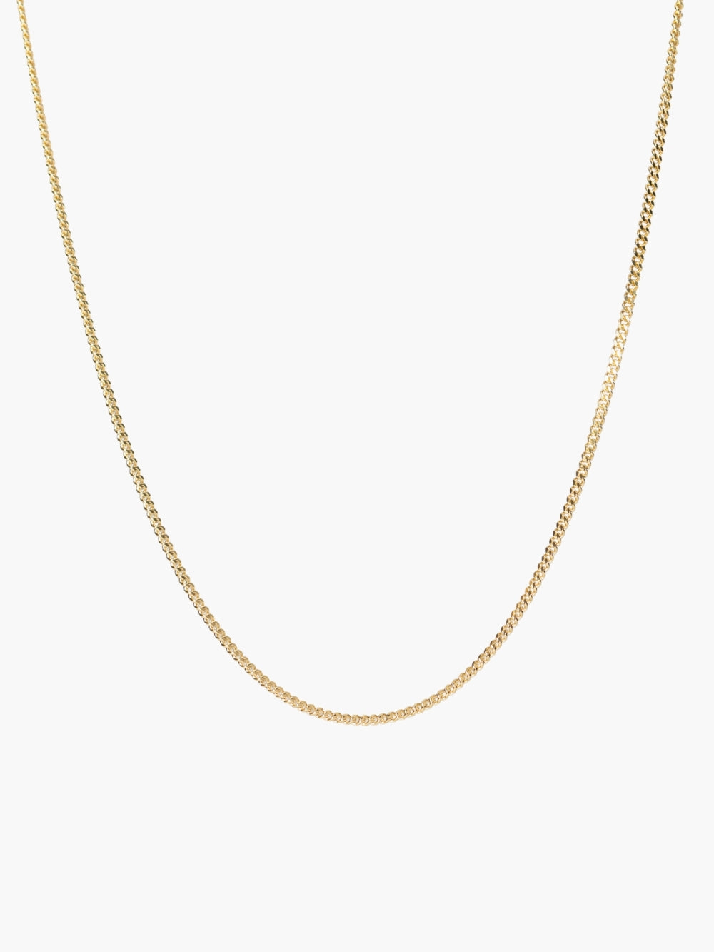 Curb Chain Necklace | Rizen Jewelry