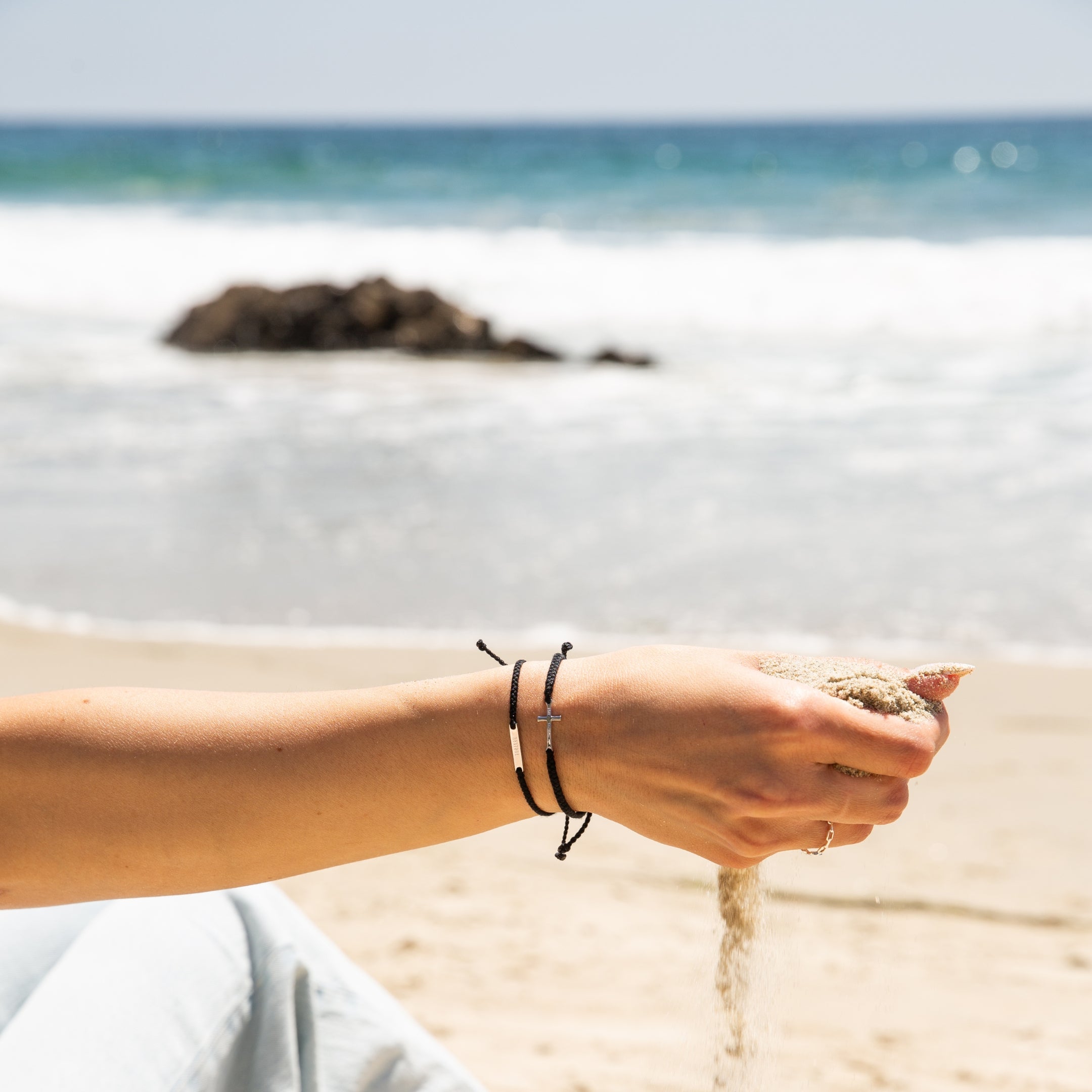 Restore Black Braided Cord Bracelet x Britt Nicole