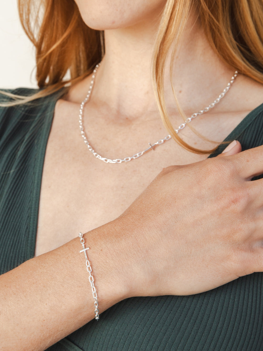 Mini Chain Breaker Cross Bracelet – Rizen Jewelry