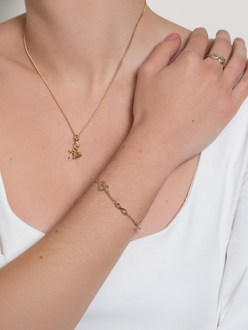 Faith, Hope, Love Bracelet