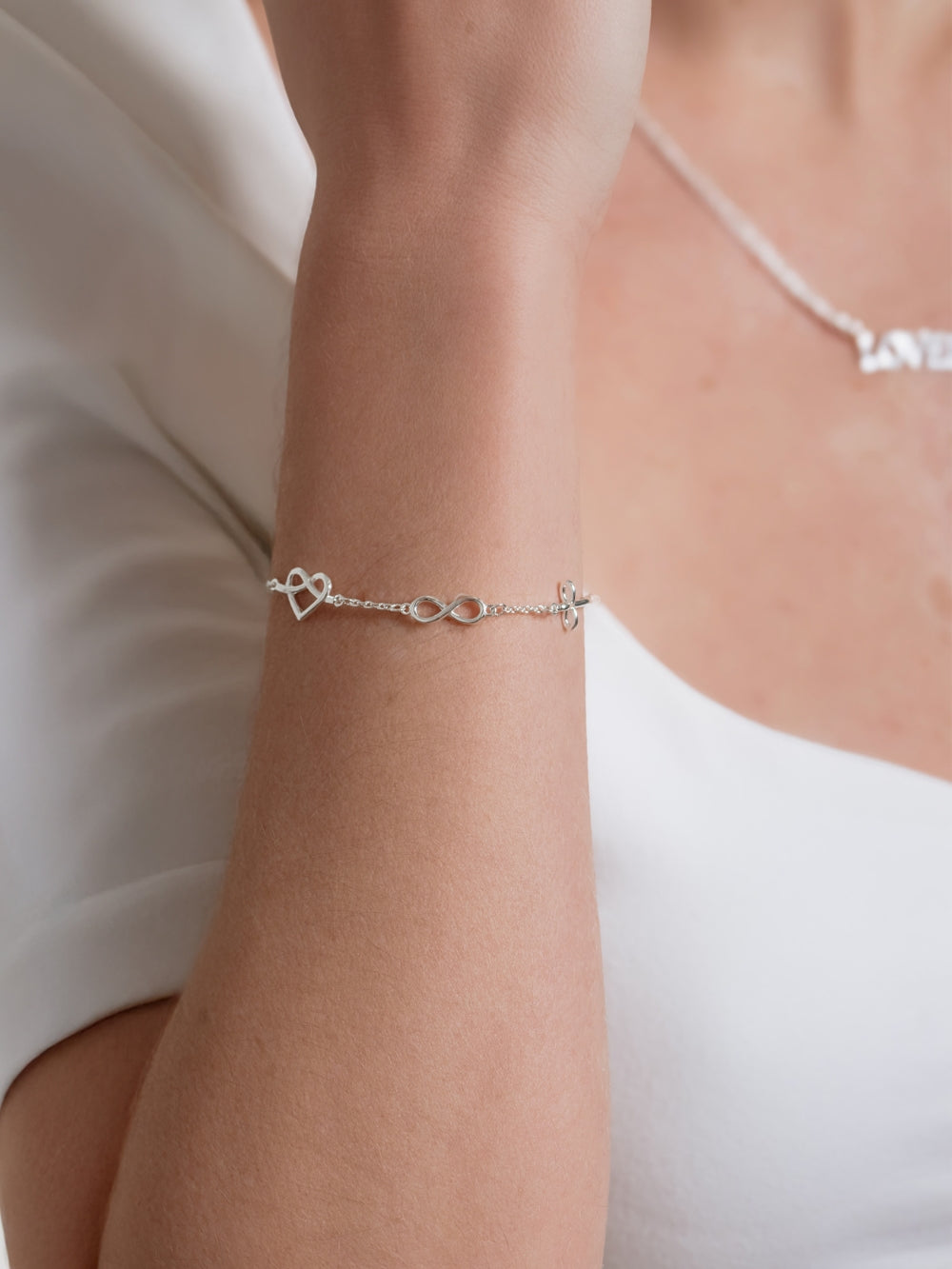 Faith, Hope, Love Bracelet