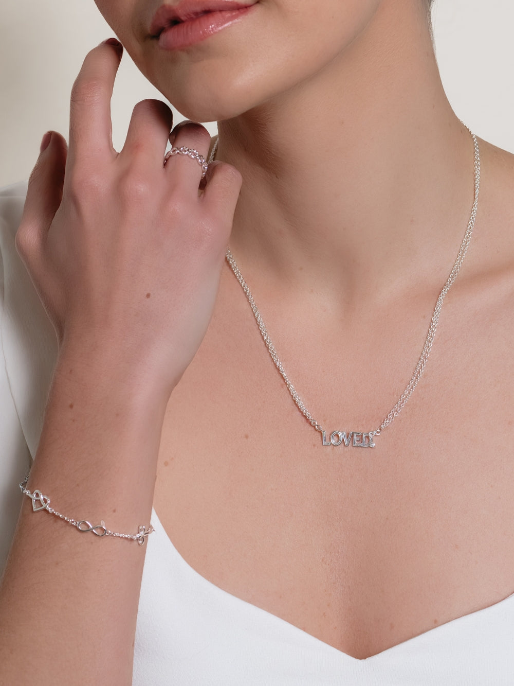 Faith, Hope, Love Bracelet