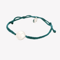 Riverbank Azure Blue Braided Cord Bracelet